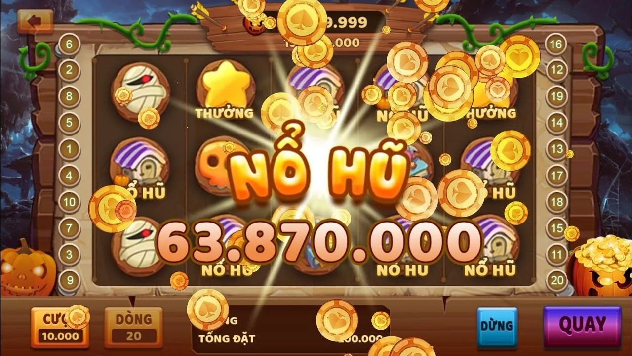 Game Nổ Hũ Jackpot Lũy Tiến tại Vin77